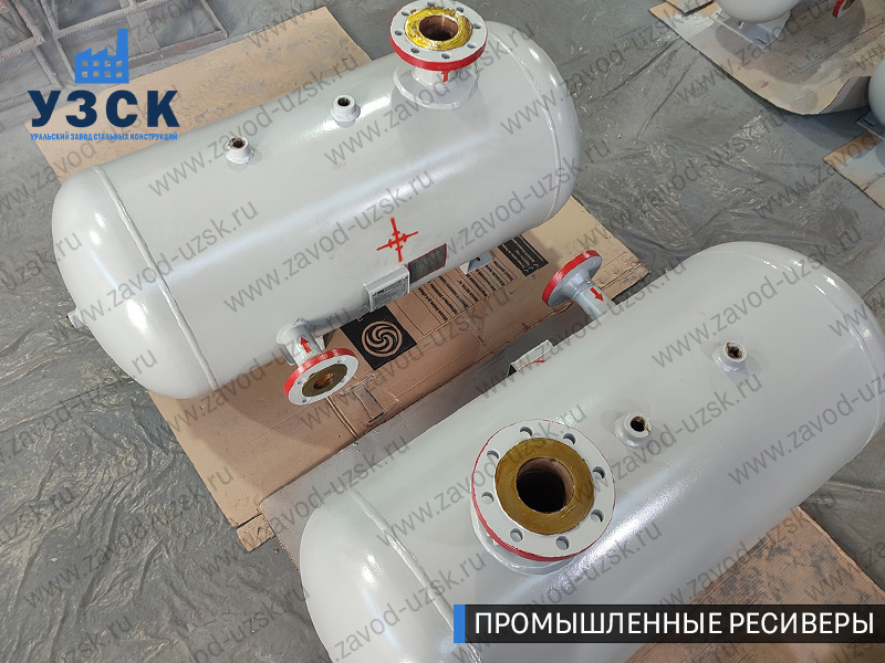фотография промышленных ресиверовдля газа Джалал-Абад